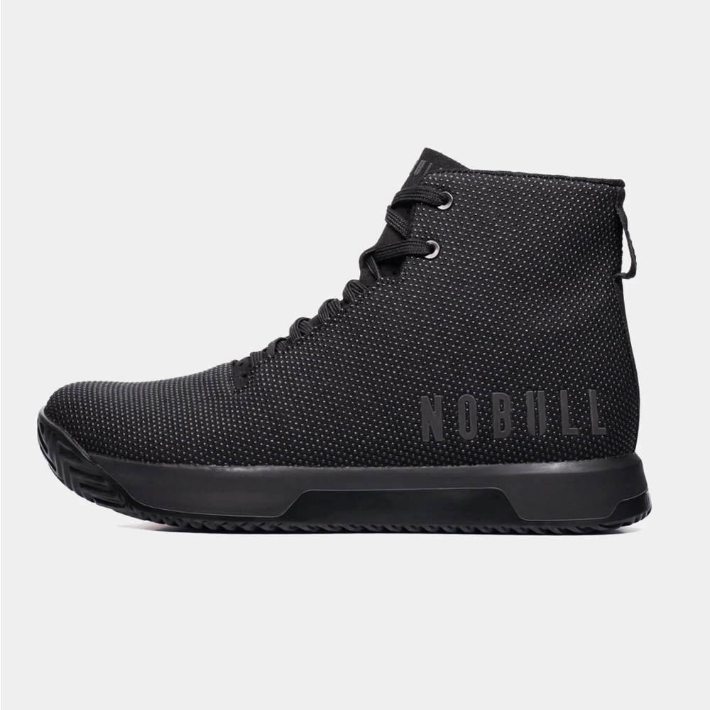 NOBULL Women’s High Top Trainer Black | Size 5.5